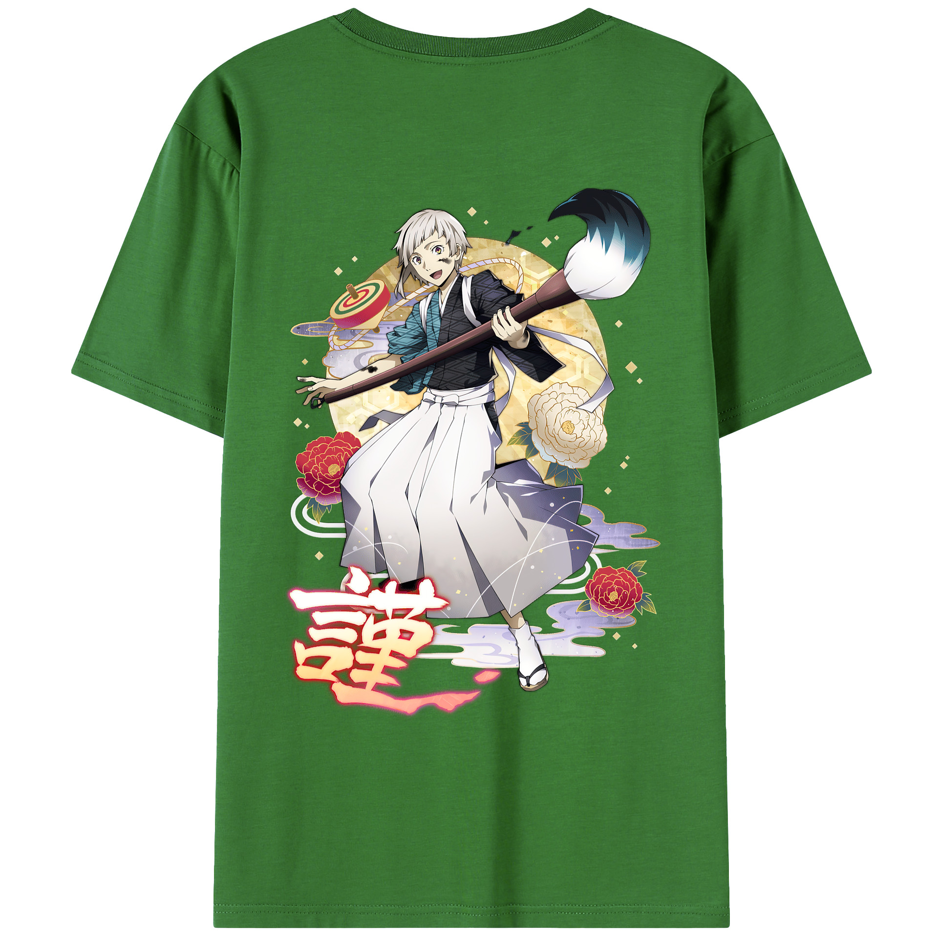 （画像用） 文豪ストレイドッグス Bungo Stray Dogs レディース半袖Tシャツ(バックプリント)